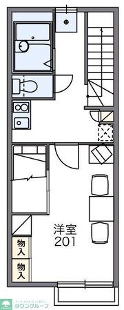 レオパレスソフィアの物件間取画像